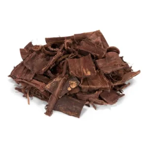 Premium Mimosa Hostilis Root Bark 1kg whole inner root bark pieces isolated on white background